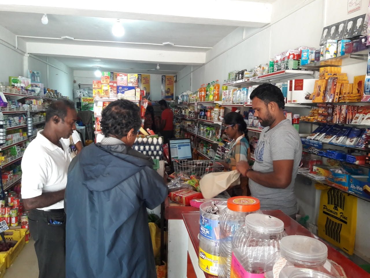 POS System Installation for Mini Super Market in Hanguranketha