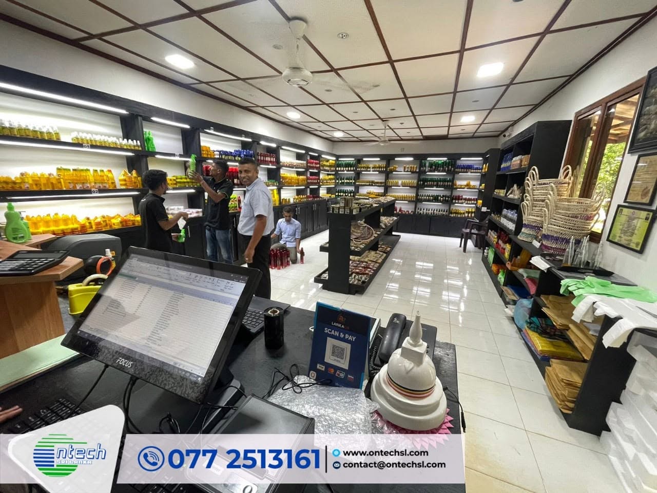 Customized Business Software System Installation for Ayurvedic & Herbal Shop in Matale
