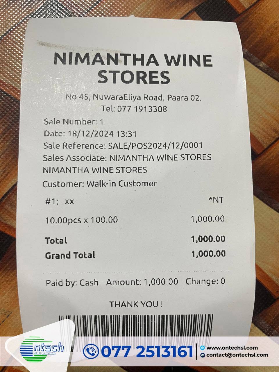 Customized POS & Inventory Management System Installation for Wine Store