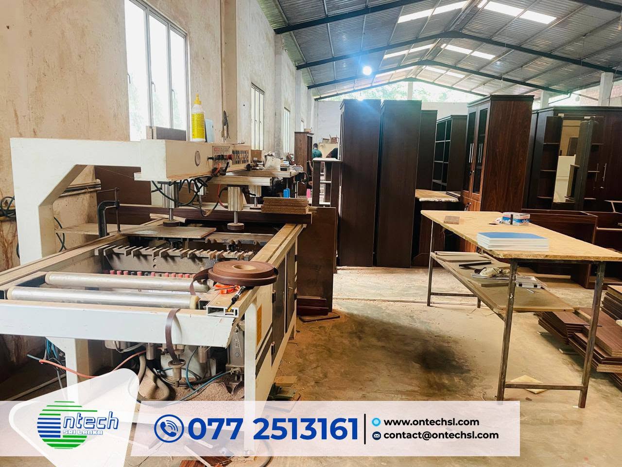 Customized Software System Installation for Manufacturing Factory (Furniture Industry)