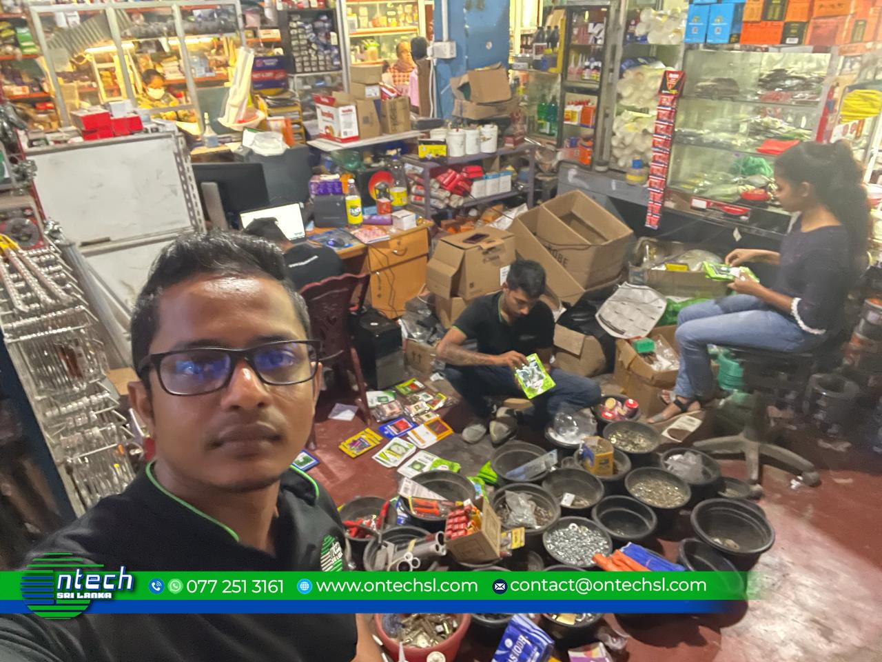 seamless integration of our cutting-edge POS system at Singha Hardware in Teldeniya, Kandy.
