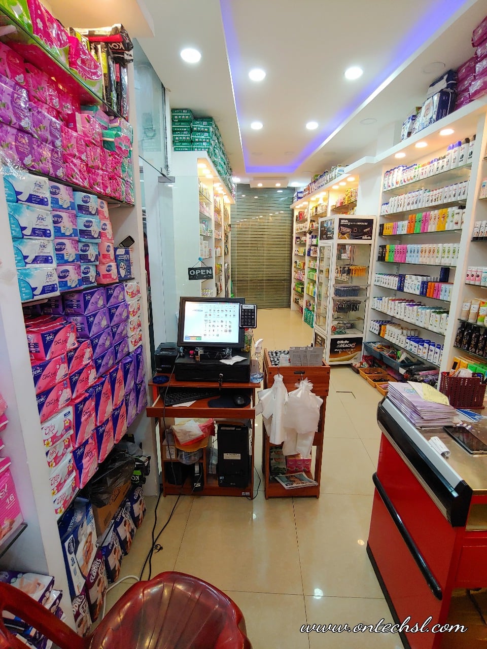 Successfully Installed POS System Software